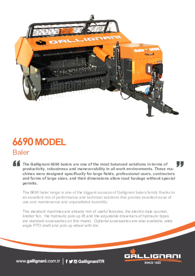 6690 Baler